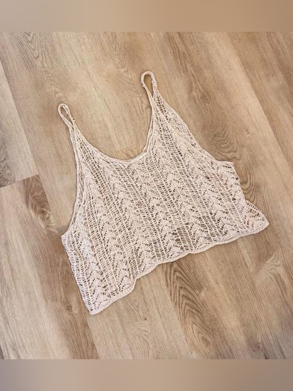 Crochet Crop Tank Top